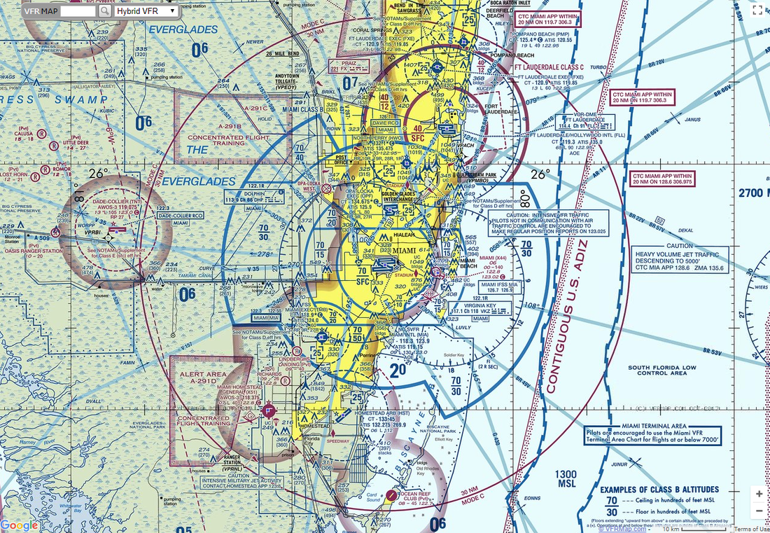 Miami Vfr Sectional Chart